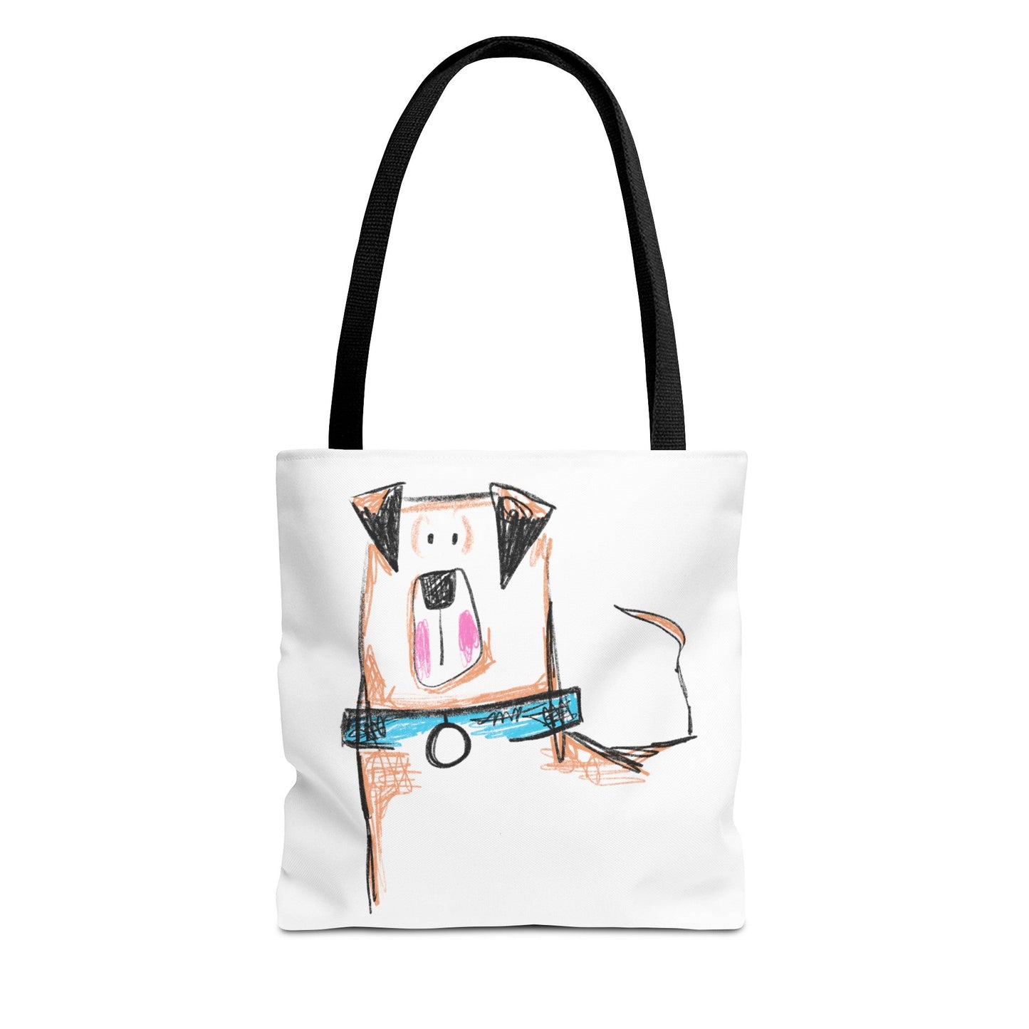 Blue collar dog Tote Bag - The muggin shop