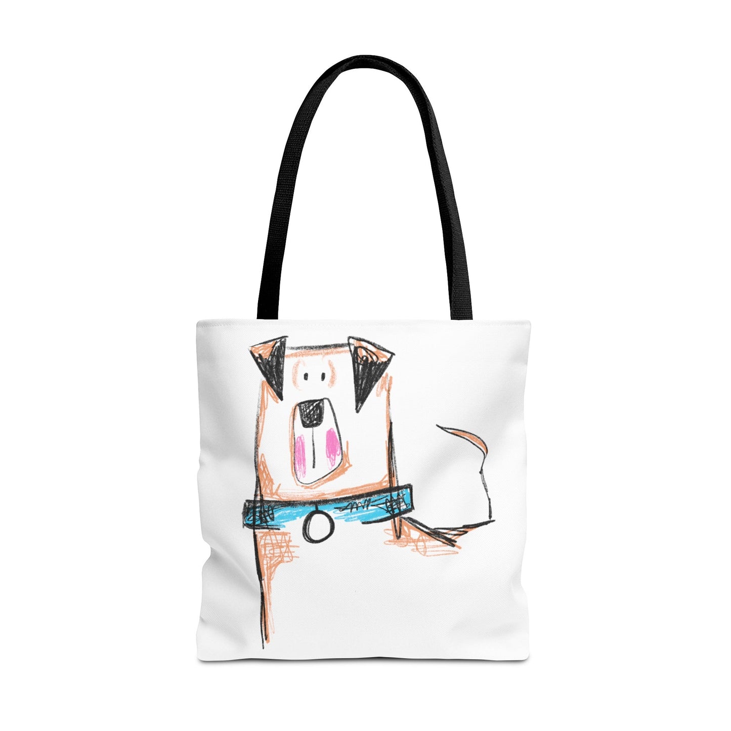 Blue collar dog Tote Bag - The muggin shop