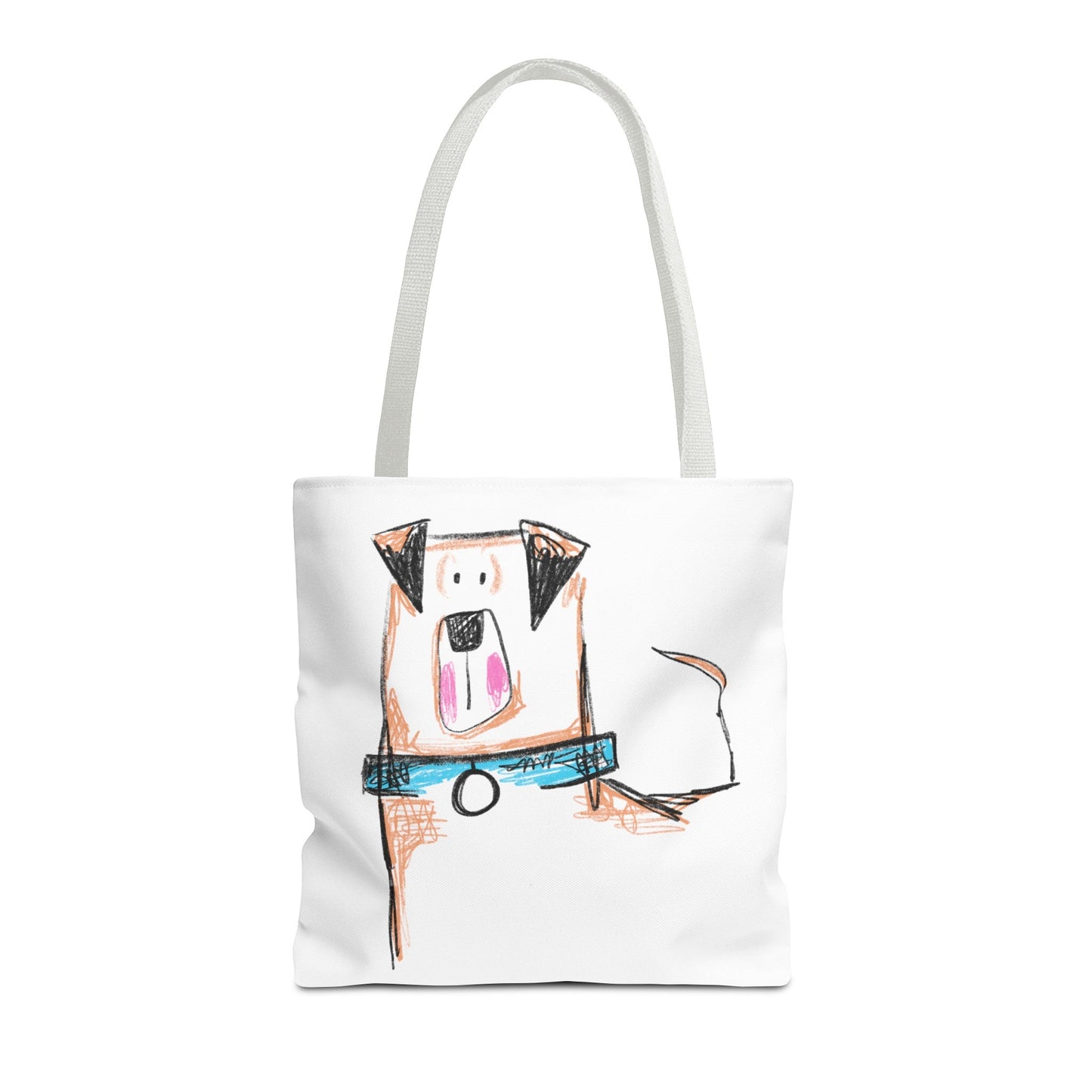 Blue collar dog Tote Bag - The muggin shop
