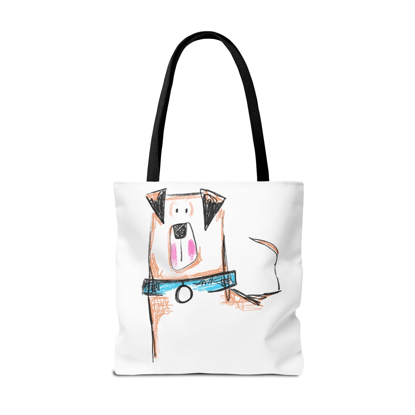 Blue collar dog Tote Bag - The muggin shop