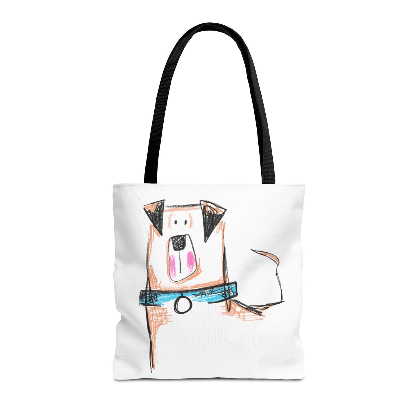 Blue collar dog Tote Bag - The muggin shop