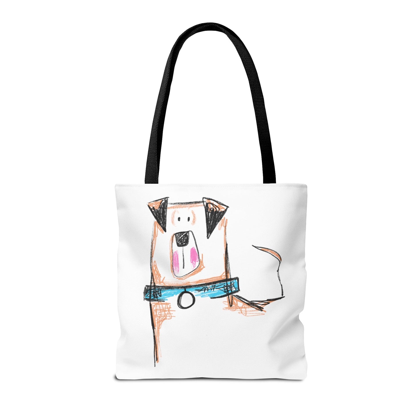 Blue collar dog Tote Bag - The muggin shop