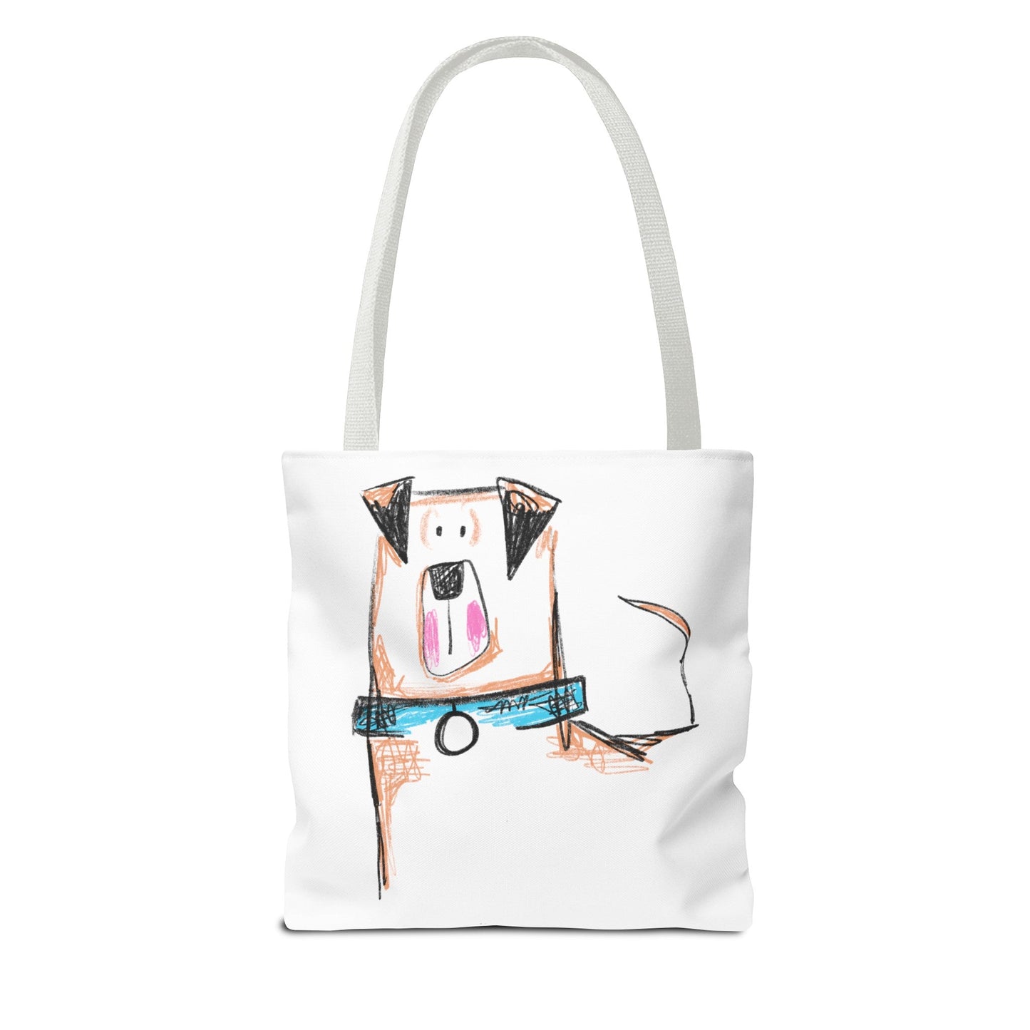 Blue collar dog Tote Bag - The muggin shop