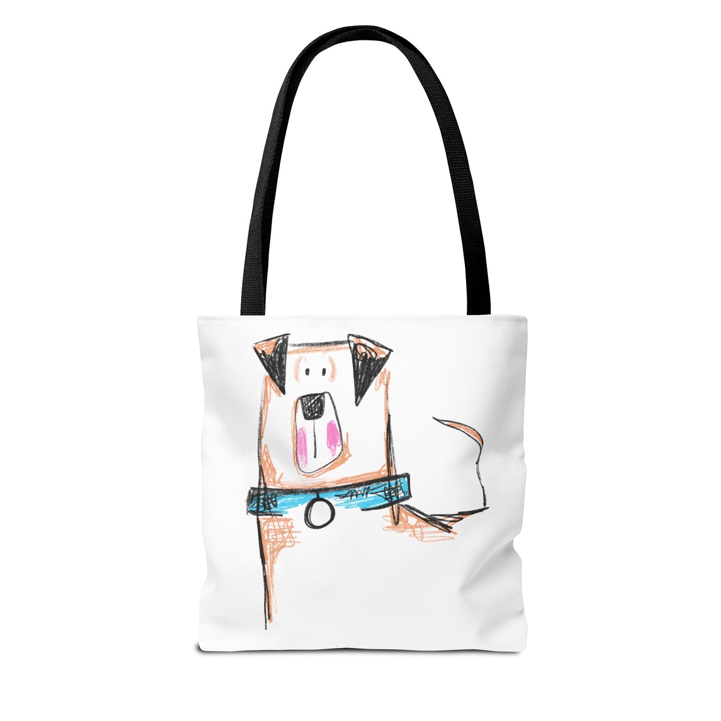 Blue collar dog Tote Bag - The muggin shop