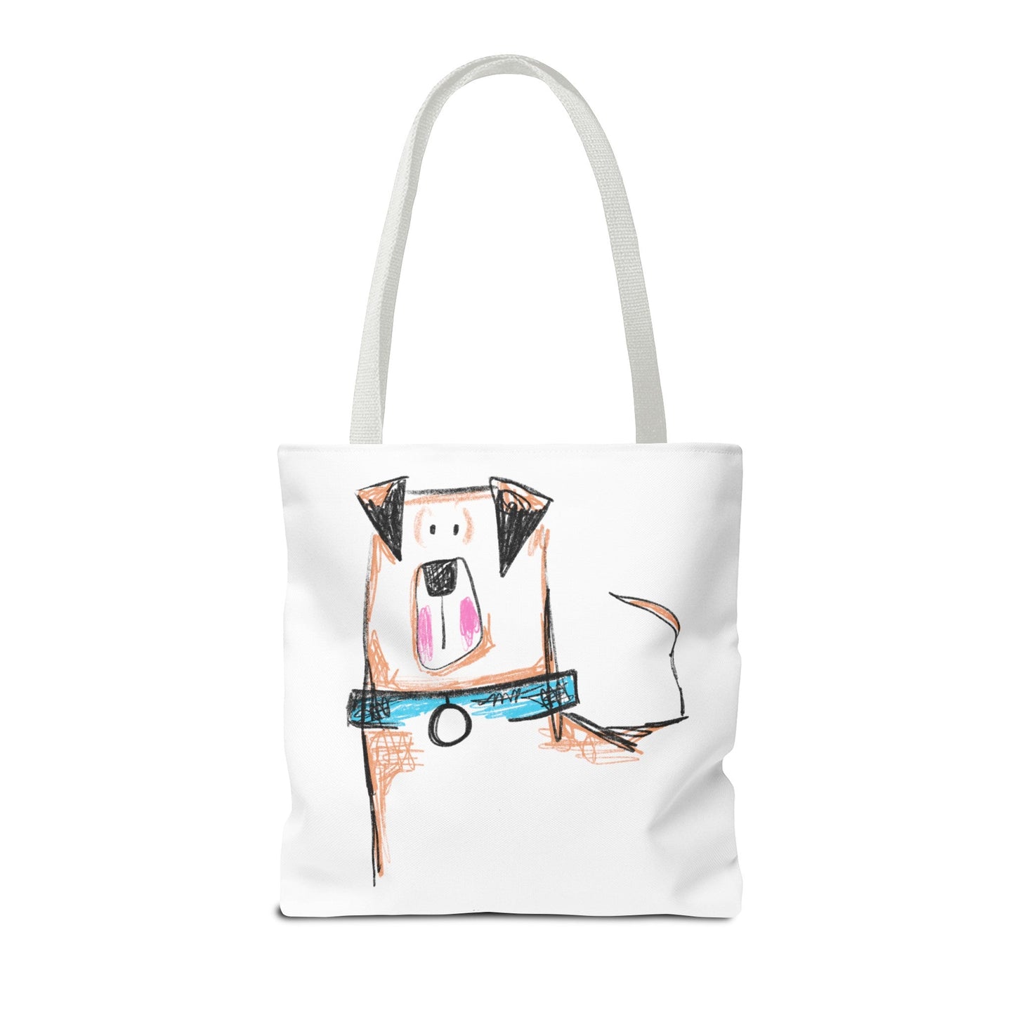 Blue collar dog Tote Bag - The muggin shop