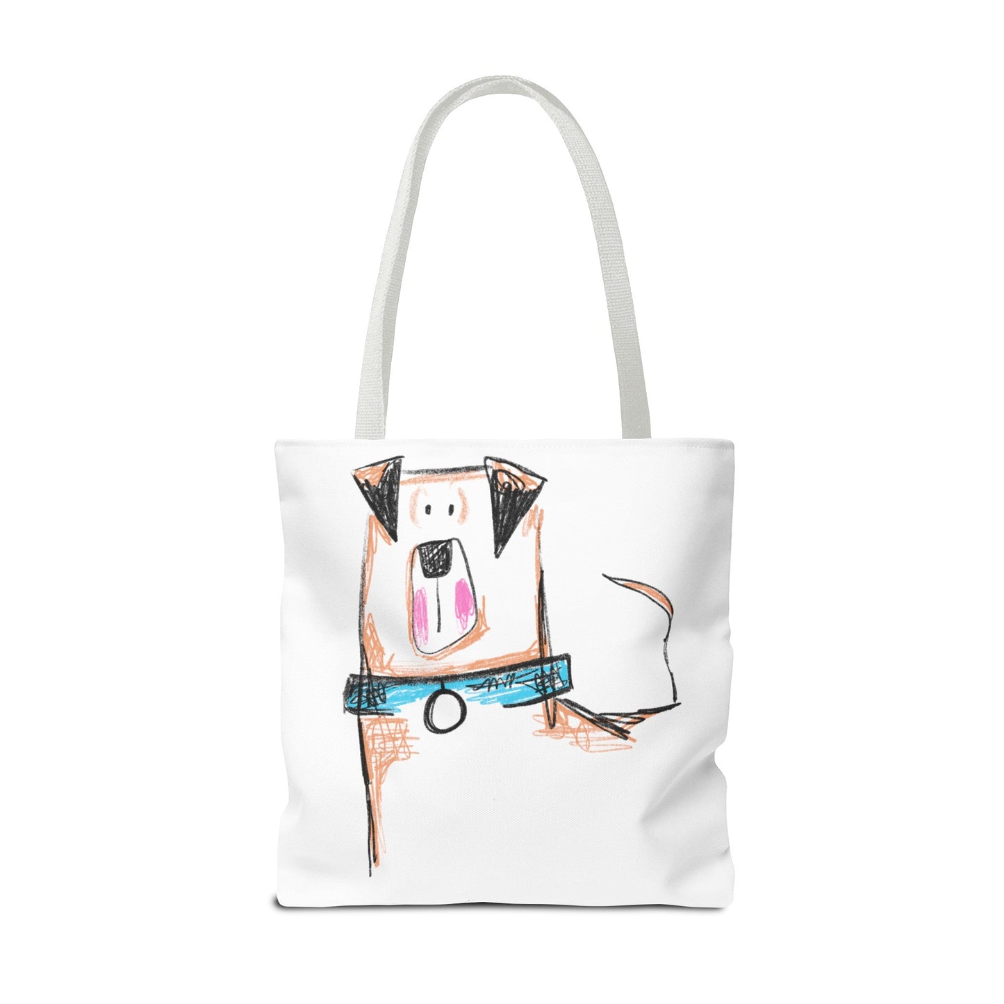 Blue collar dog Tote Bag - The muggin shop