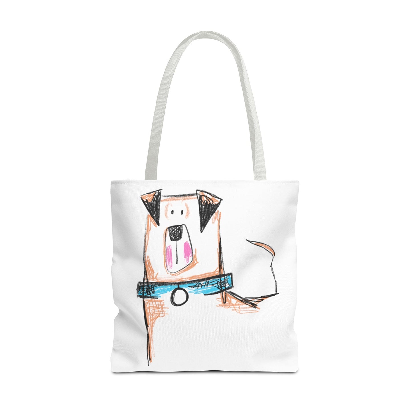 Blue collar dog Tote Bag - The muggin shop