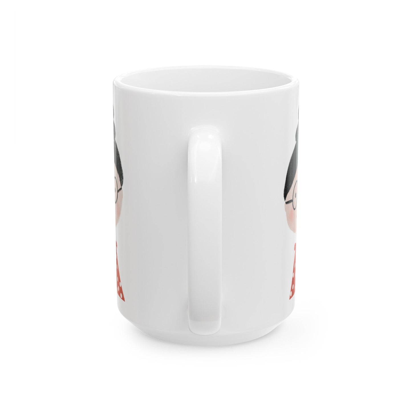 Teacher bun hair do power mug - The muggin shop