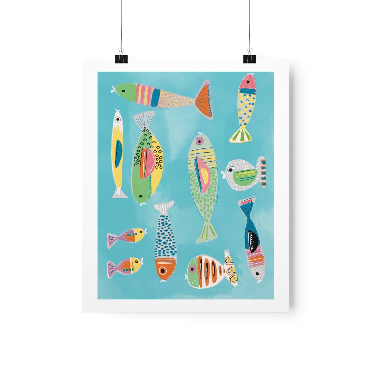 All thise fish wall art - The muggin shop