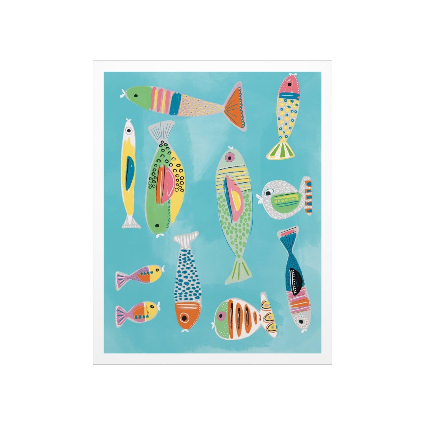 All thise fish wall art - The muggin shop