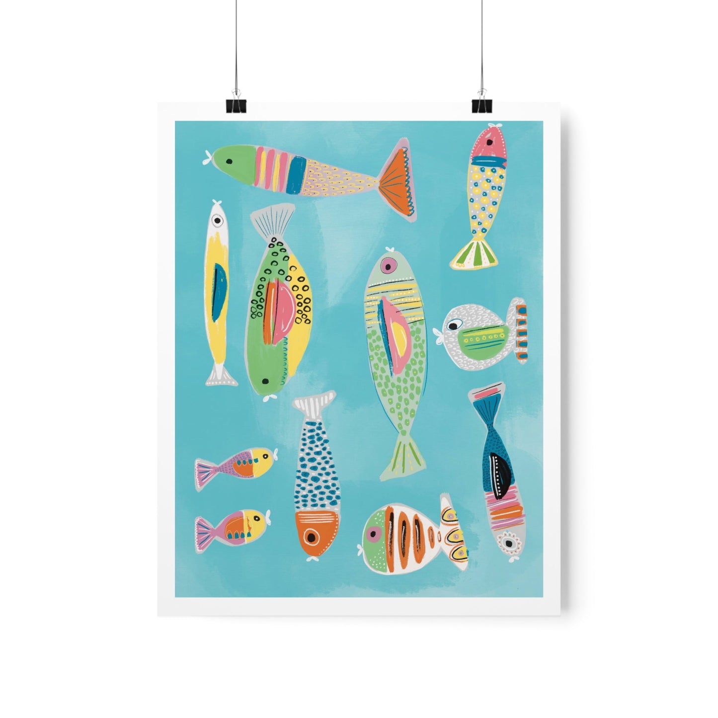 All thise fish wall art - The muggin shop
