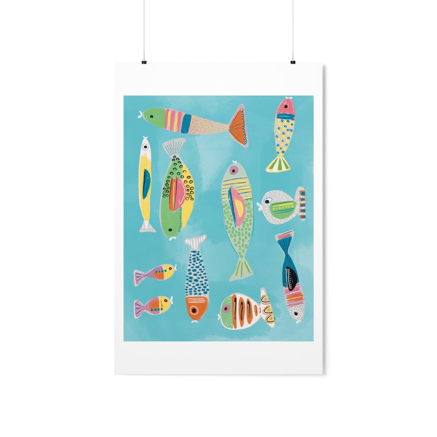 All thise fish wall art - The muggin shop