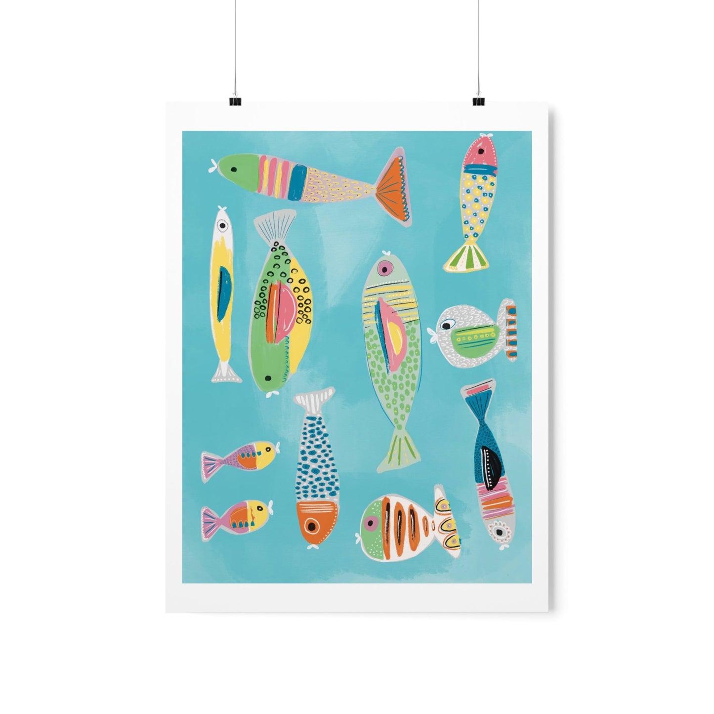 All thise fish wall art - The muggin shop