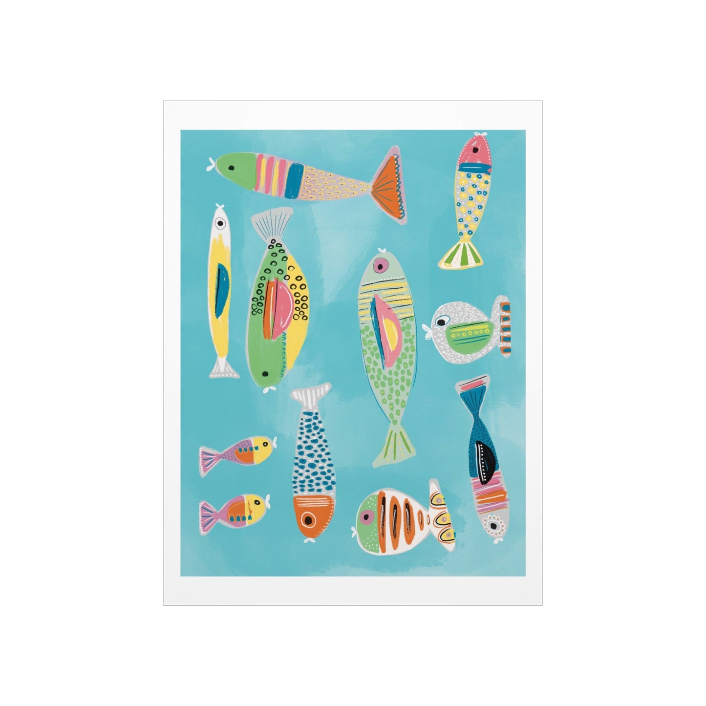 All thise fish wall art - The muggin shop