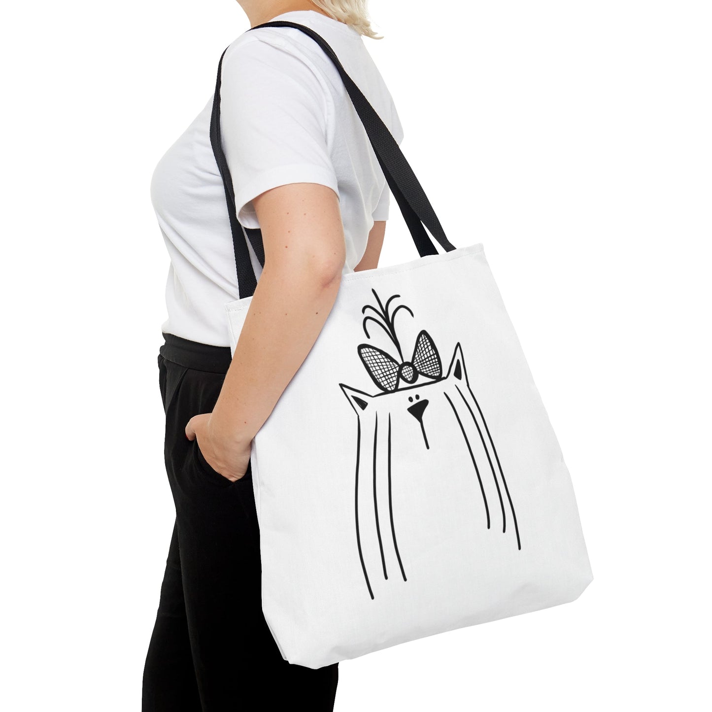 Bestie little dog Tote Bag - The muggin shop