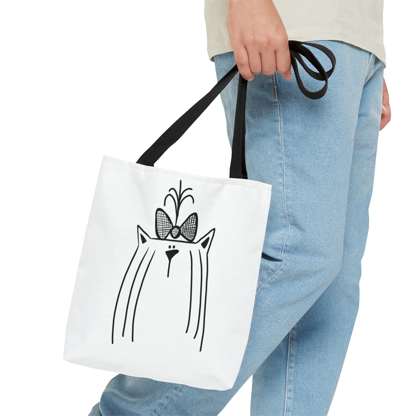 Bestie little dog Tote Bag - The muggin shop