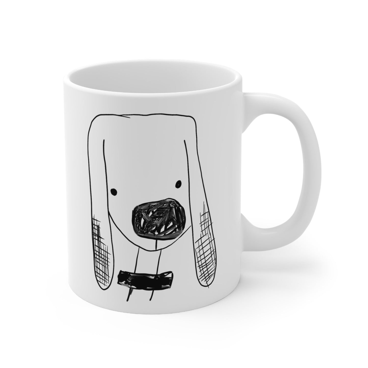 long ear doodle dog mug - The muggin shop