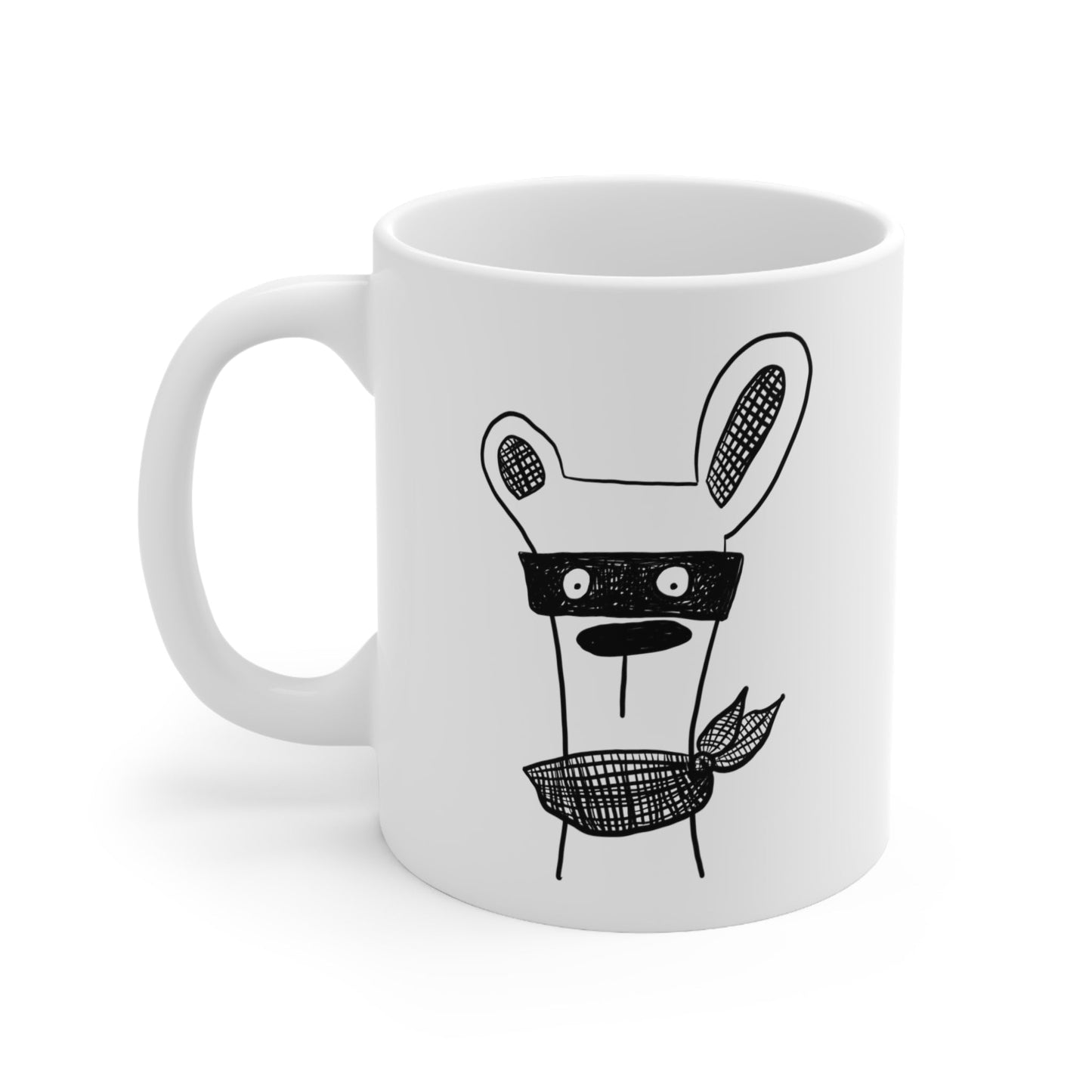 masked bandit mug - The muggin shop