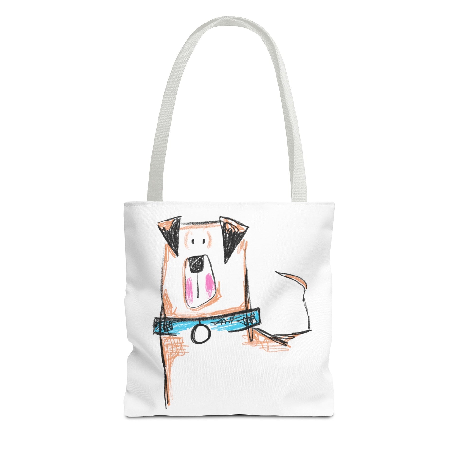 Blue collar dog Tote Bag - The muggin shop