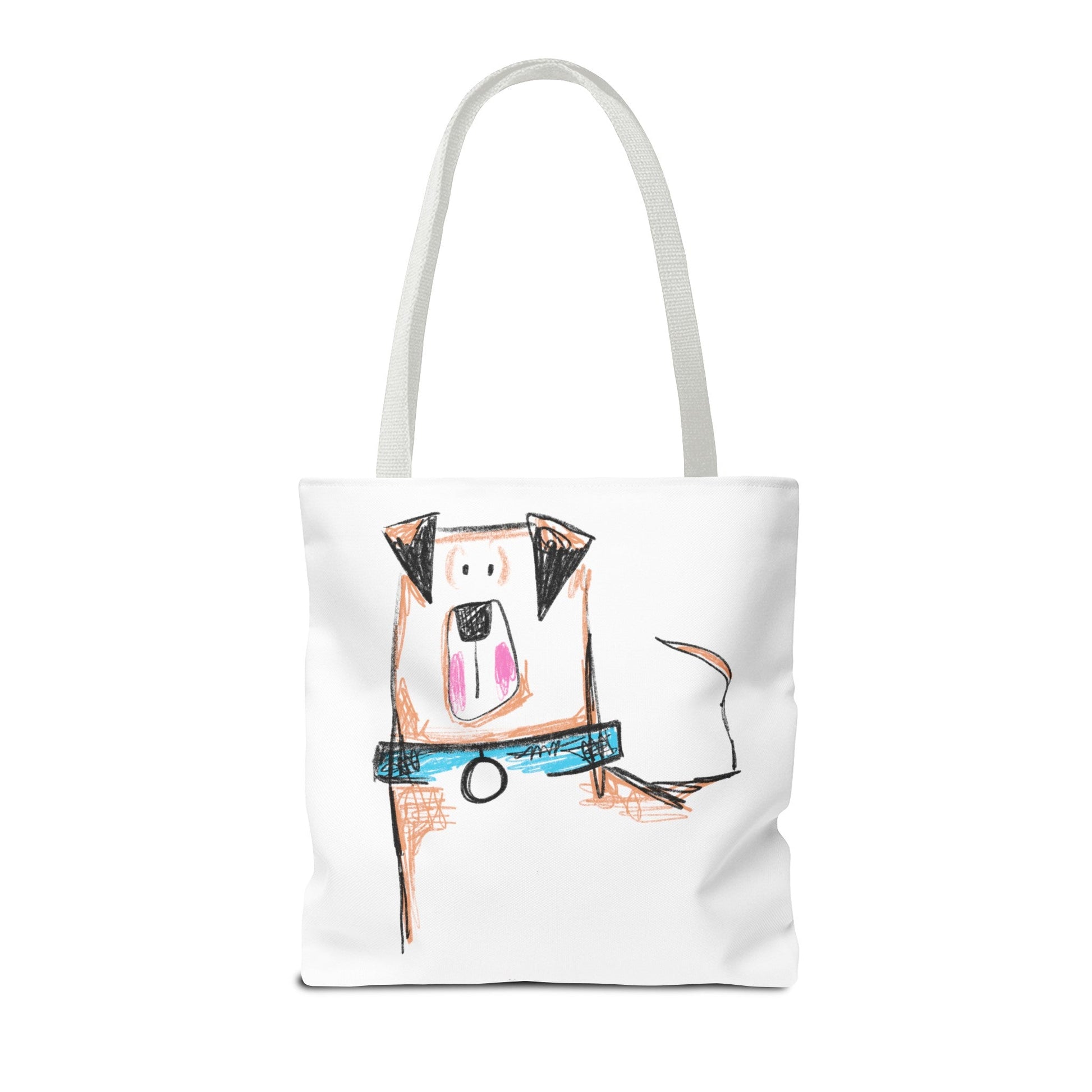 Blue collar dog Tote Bag - The muggin shop