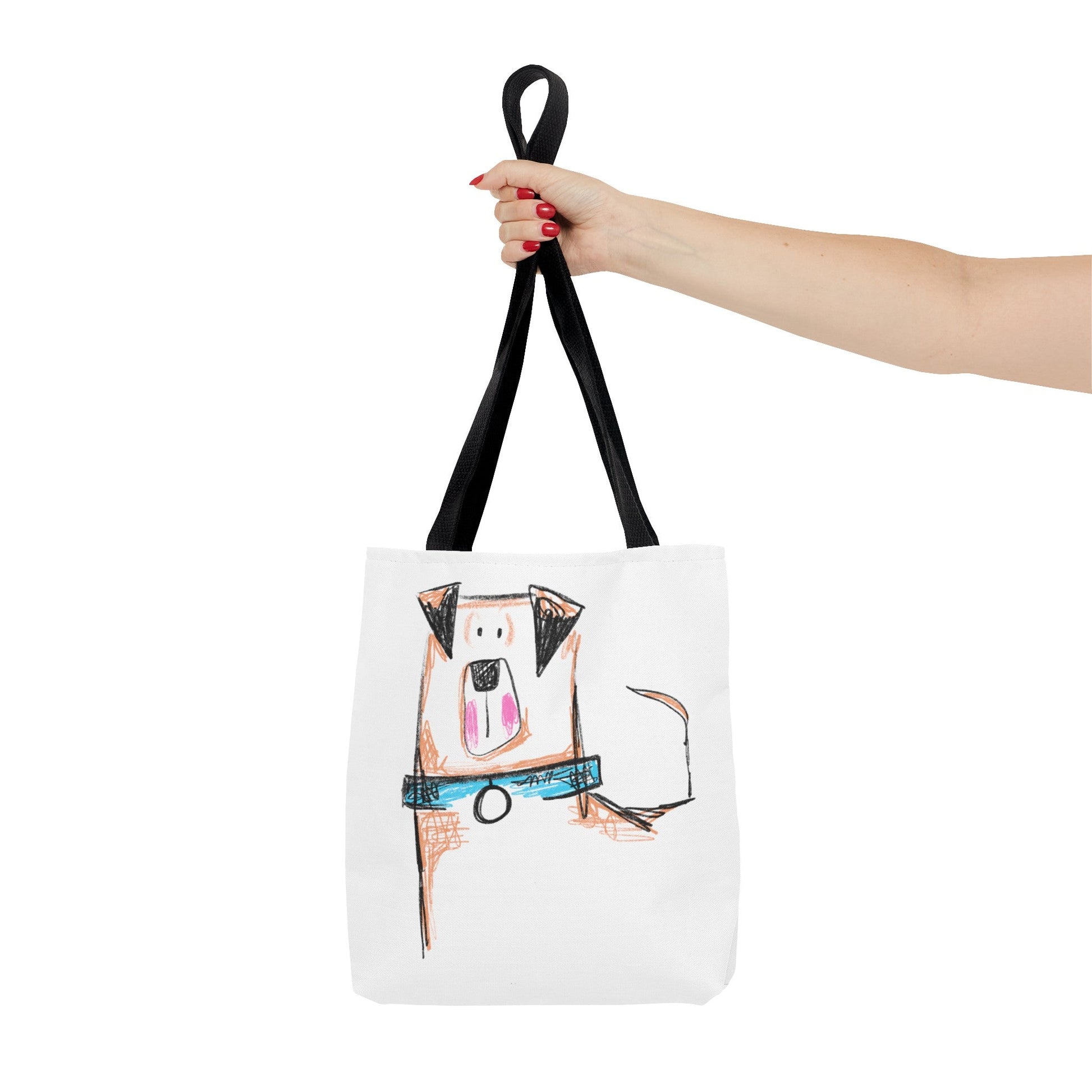 Blue collar dog Tote Bag - The muggin shop