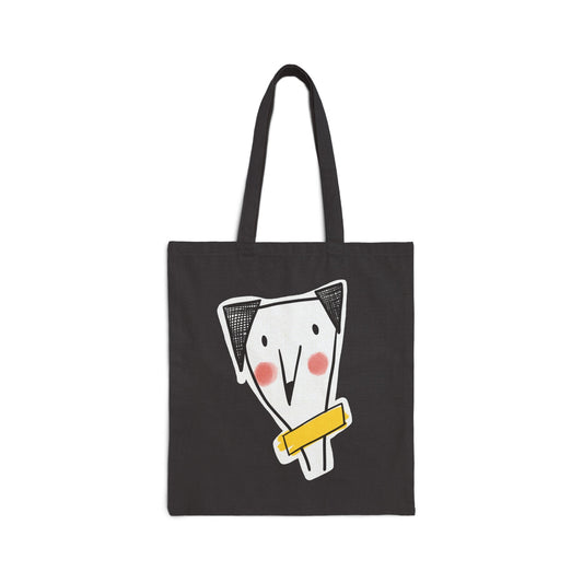 Copy of Puppy Cotton Canvas Tote Bag - The muggin shop
