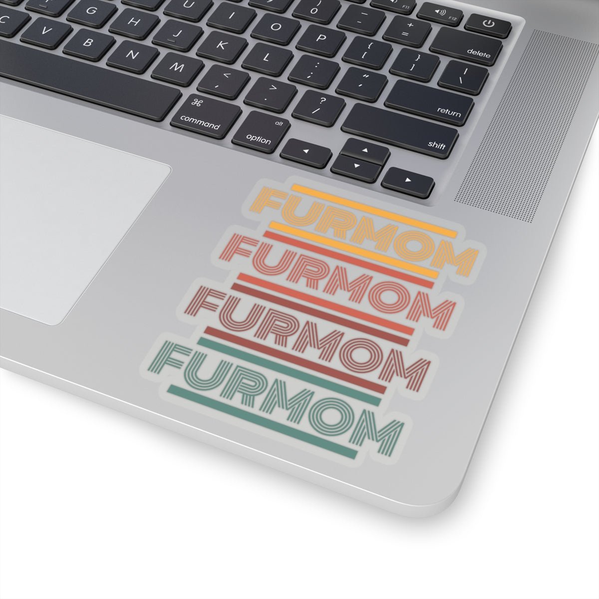 Fur Mom, pet mama sticker - The muggin shop