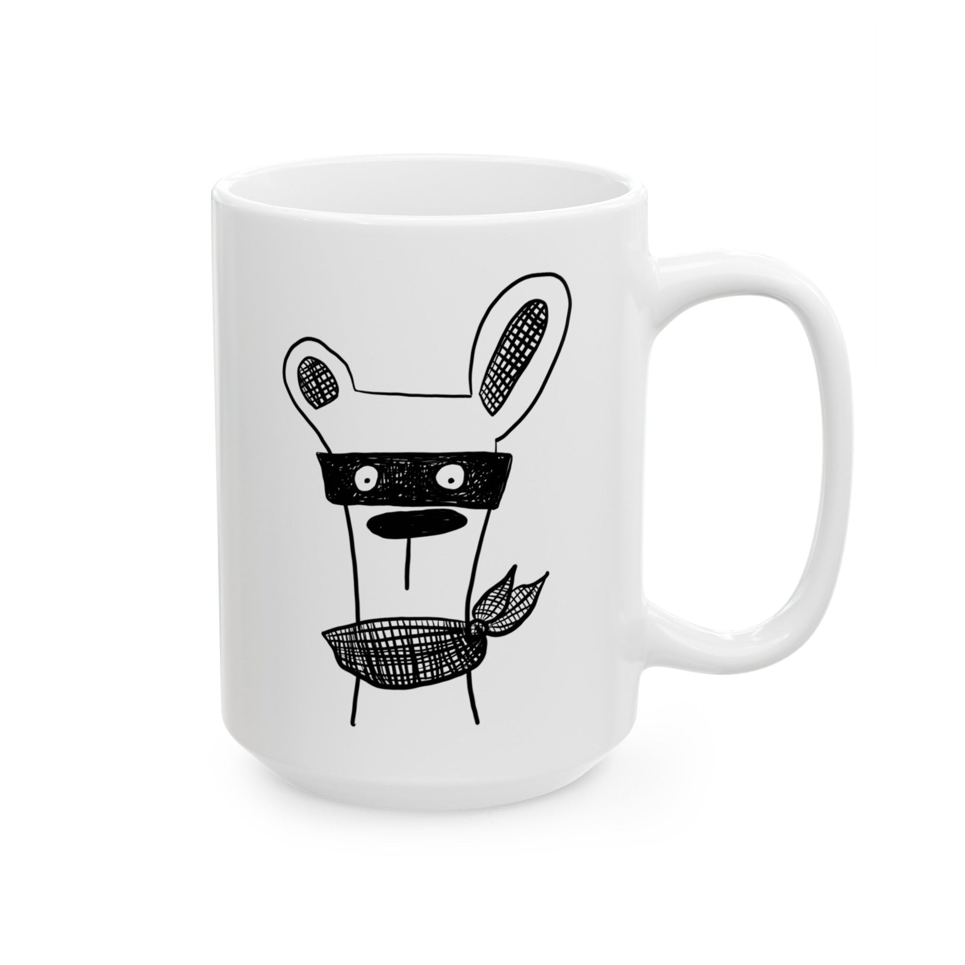 super hero masked bandit mug - The muggin shop