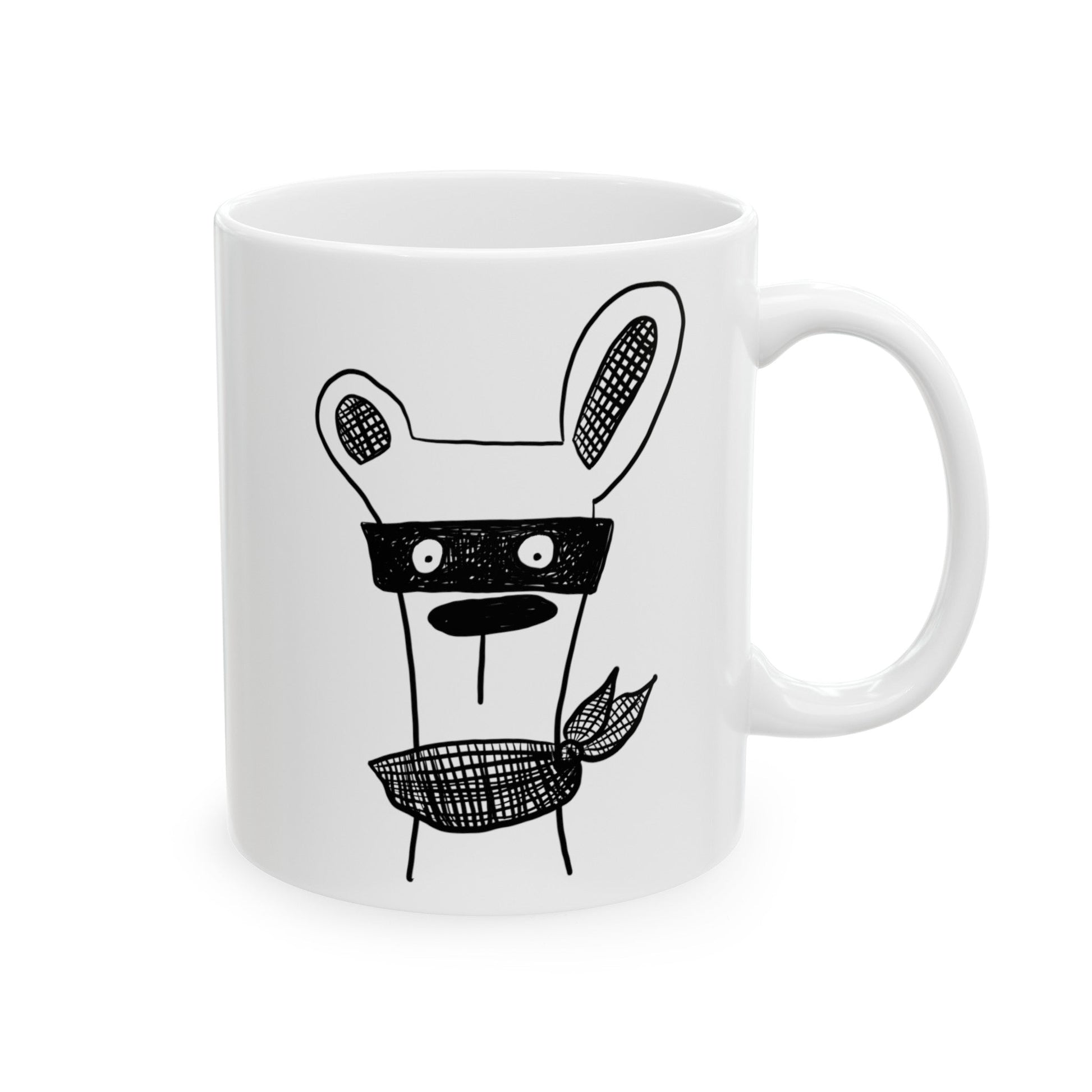 super hero masked bandit mug - The muggin shop
