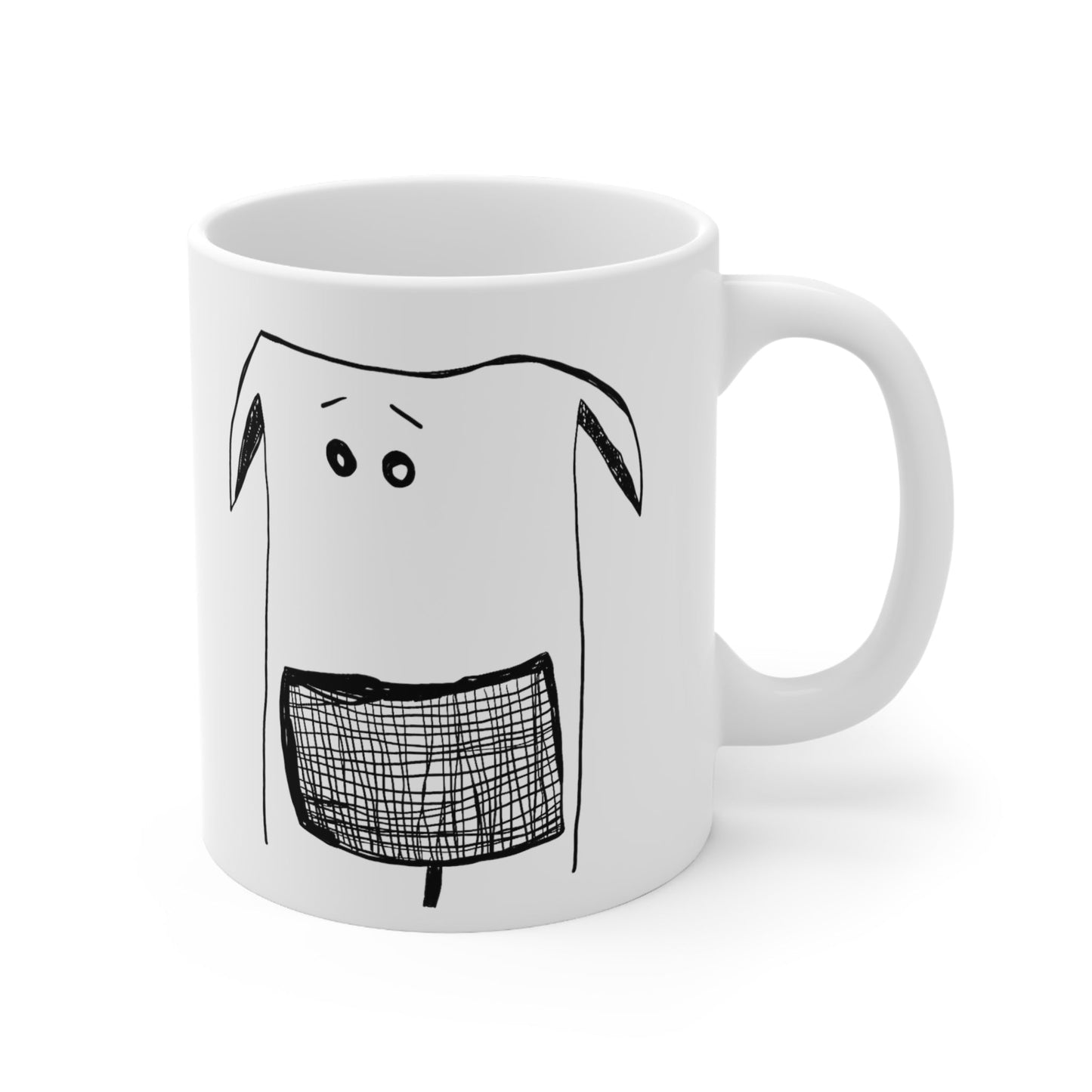 Big Nose mutty mug - The muggin shop