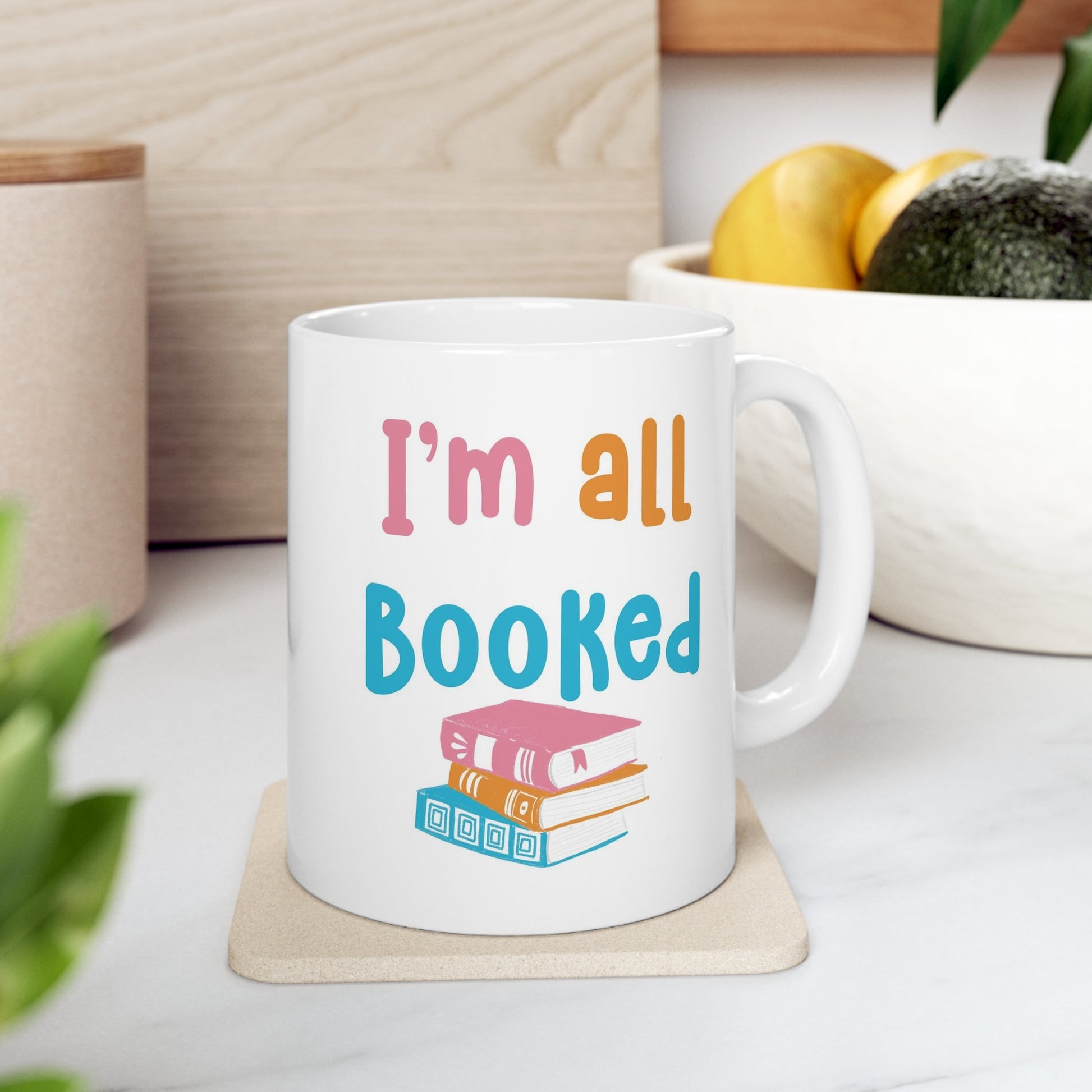 I'm all booked mug - The muggin shop