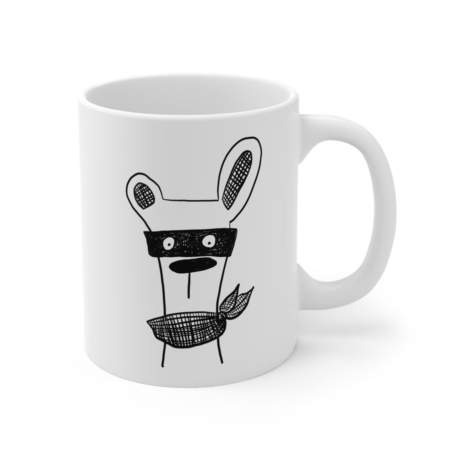 masked bandit mug - The muggin shop