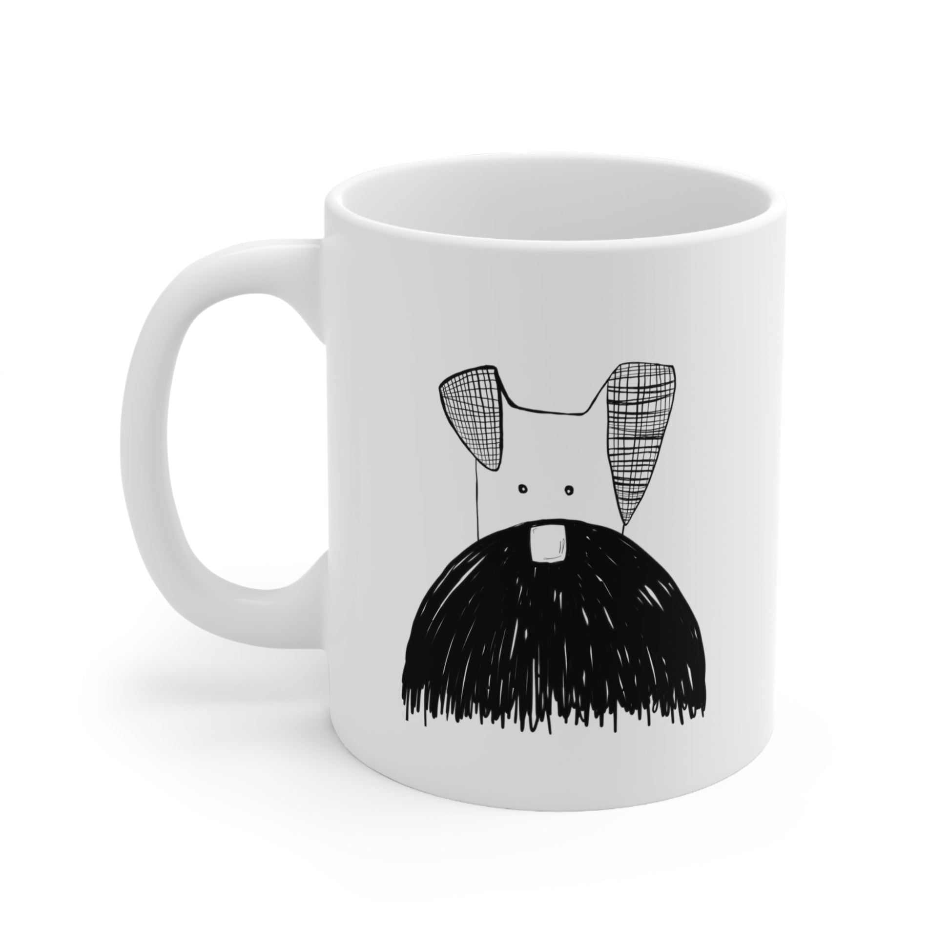 schnauzer mug - The muggin shop