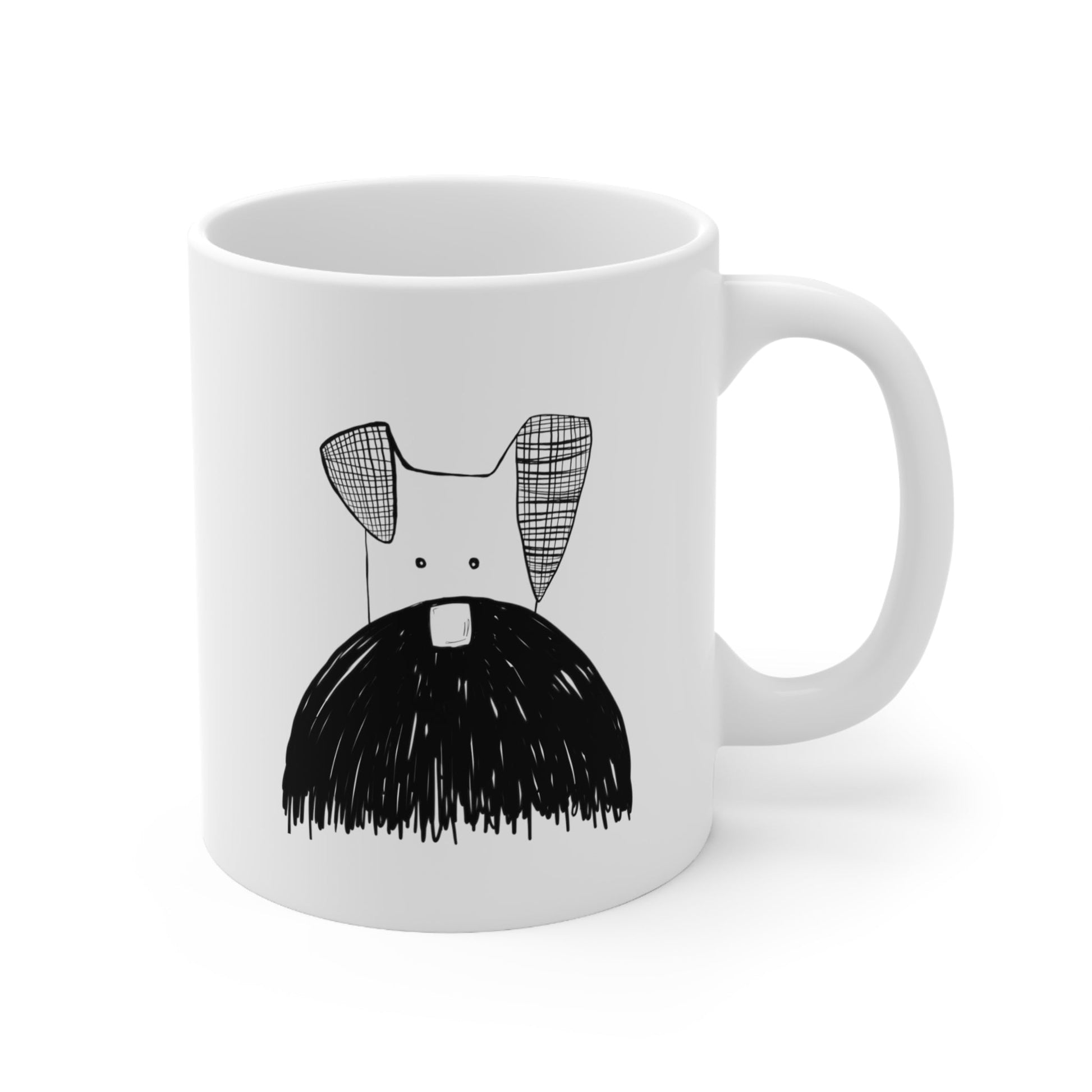 schnauzer mug - The muggin shop
