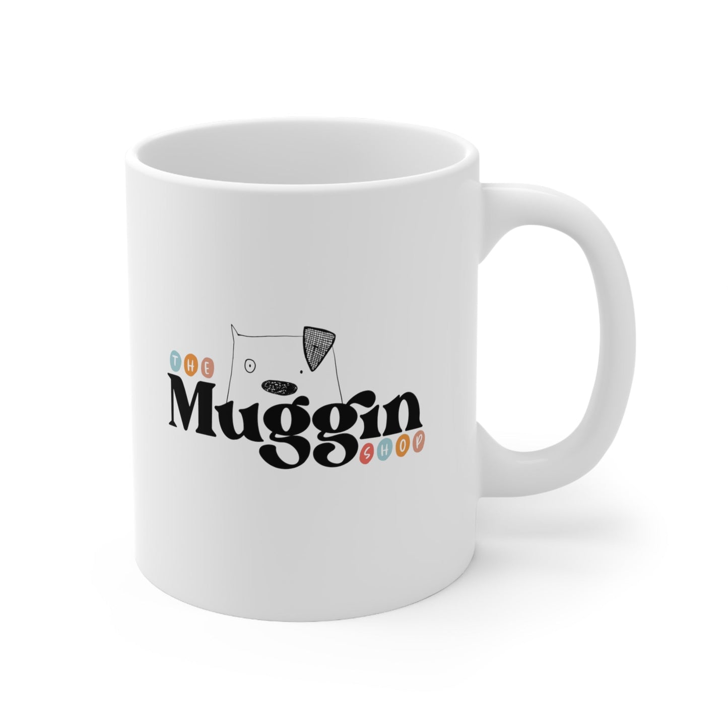 The Muggin Shop logo mug - The muggin shop